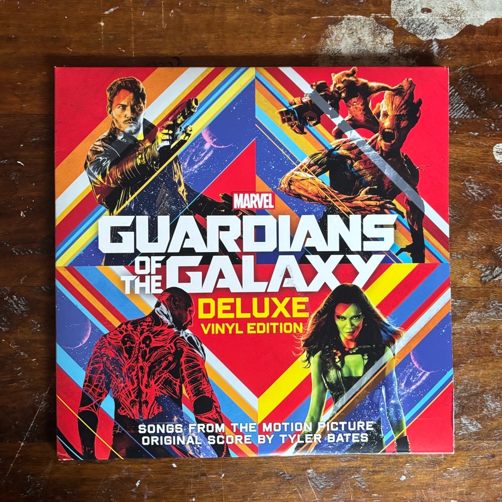 Marvel Guardians Of The Galaxy 70s Classic Rock Film Soundtrack Vinyl Record